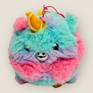 Pikmi Pops Pikmi Flips 2018 Fruit Fiesta 4" Charm The Unicorn Reversible Plush